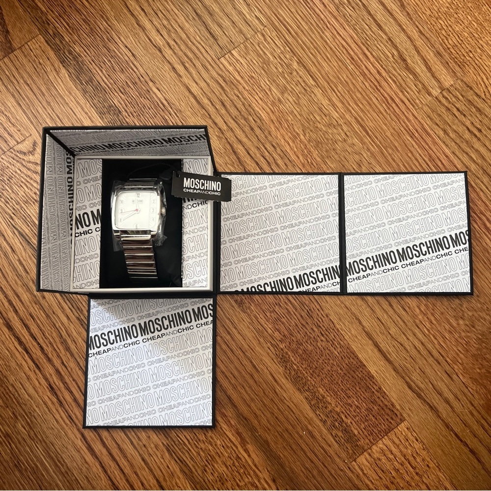 New with tags Moschino Cheap and Chic watch retail $175